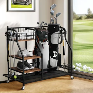 Multifunctional Rolling Golf Bags Storage