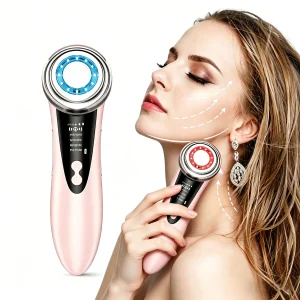 4 in1 Facial Massager Red Blue Light